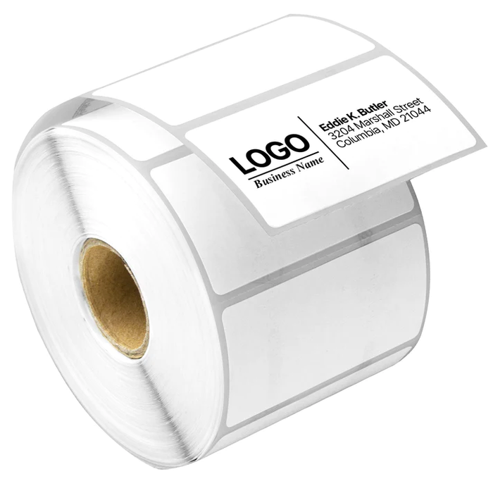 Zebra Compatible Label 2.25 x 1.25" - 12,000 Ct