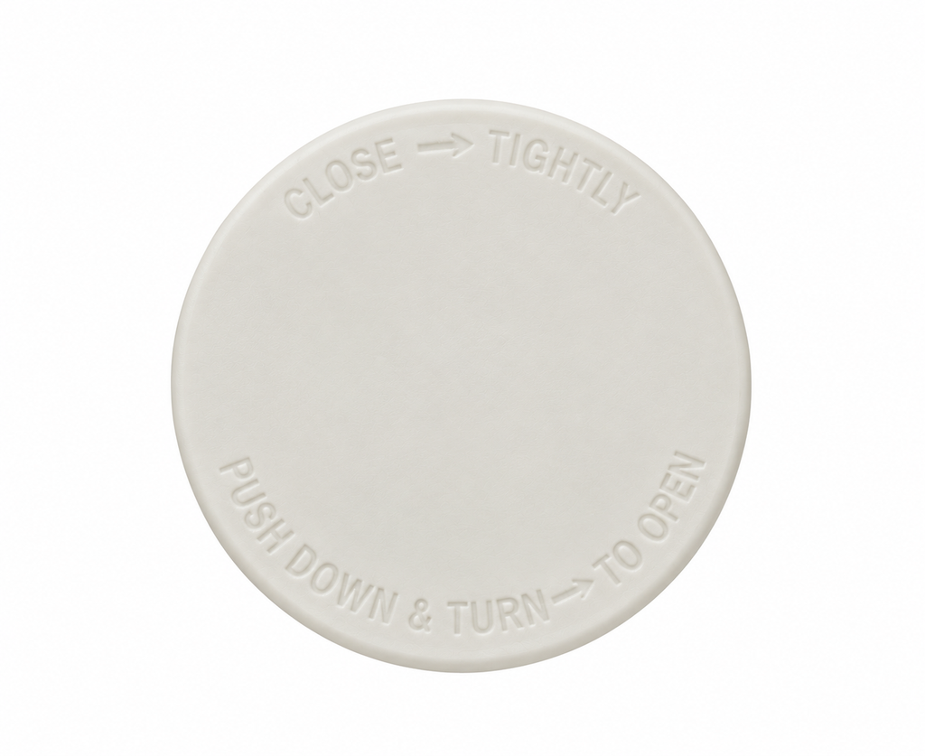 Child Resistant 89mm Lid - 205 Ct