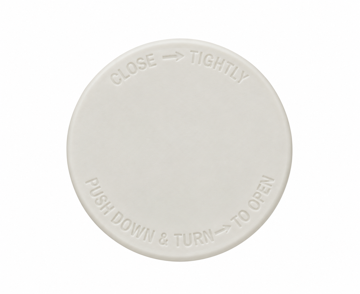 Child Resistant 89mm Lid - 205 Ct