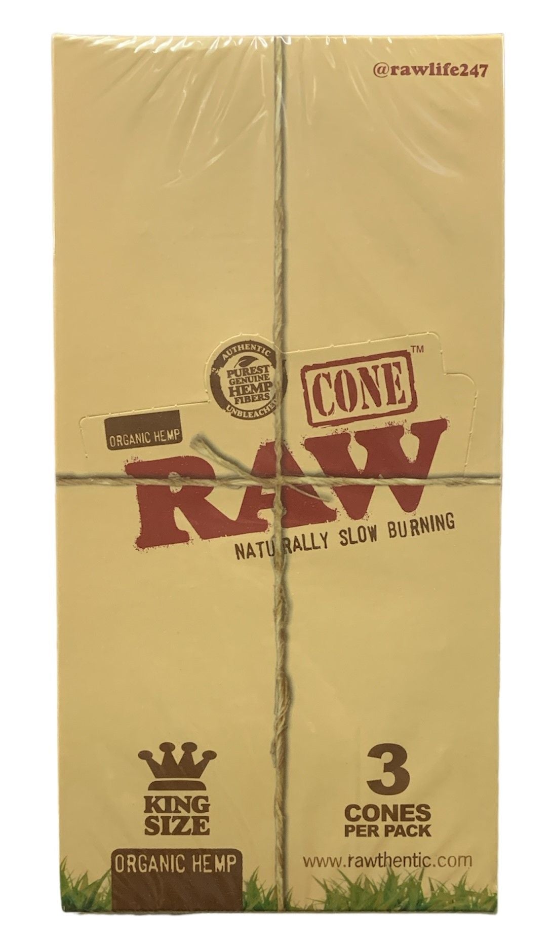 RAW King Size Cone - Organic - 32 Ct