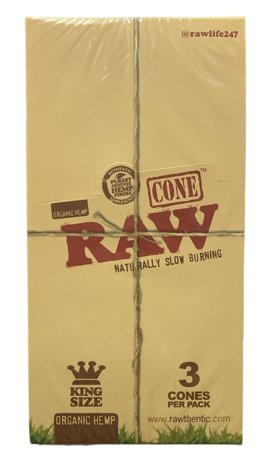RAW King Size Cone - Organic - 32 Ct