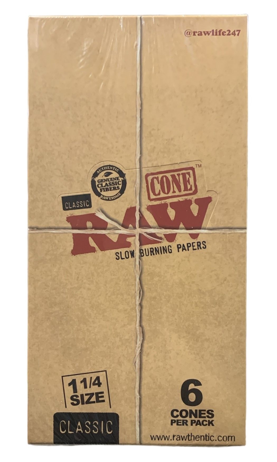 RAW 1-1/4" Cone - Classic - 32 Ct