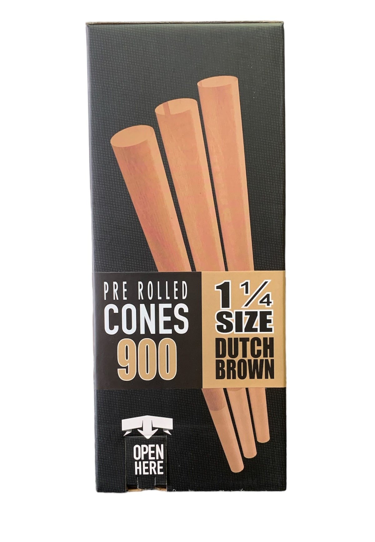 Futurola 1-1/4" Cone - Dutch Brown - 900 Ct