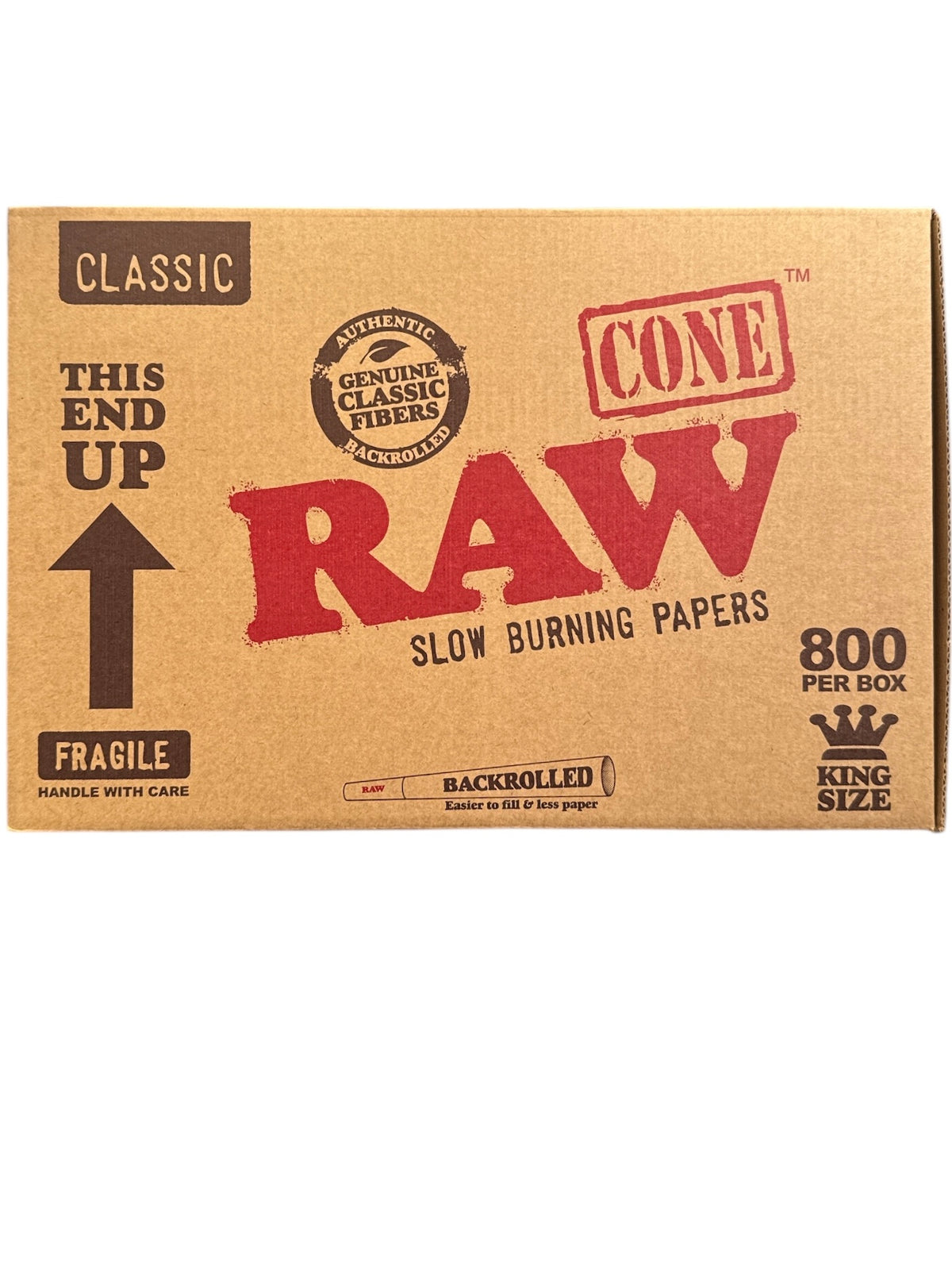 Raw King Size Cone - Classic - 800 Ct