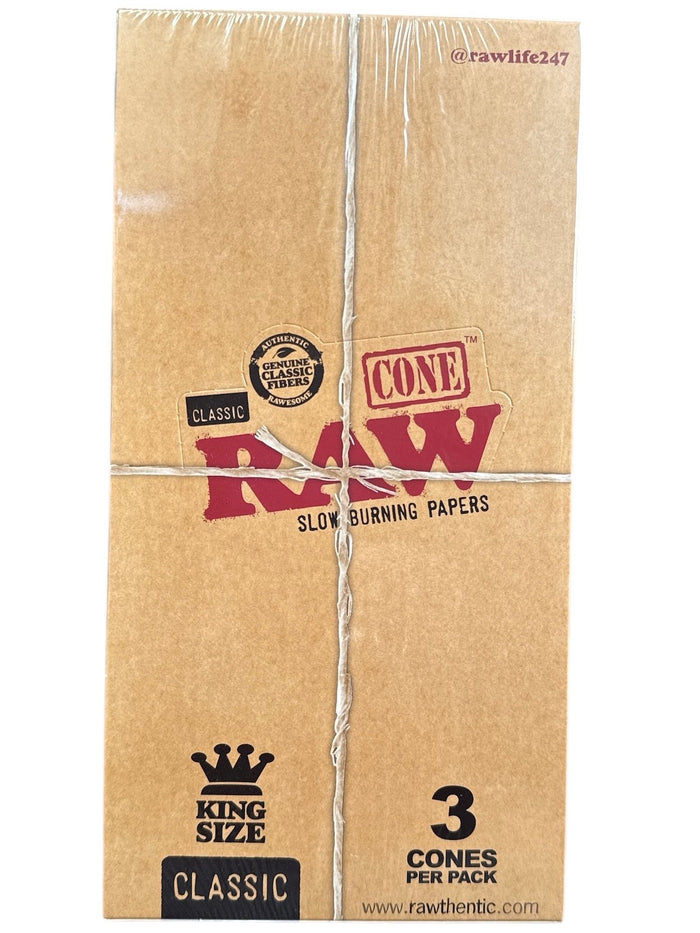 RAW King Size Cone - Classic - 32 Ct