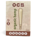 OCB 1-1/4" Cone - Organic Hemp - 24 Ct