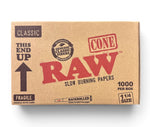 Raw 1-1/4" Cone - Classic - 1000 Ct