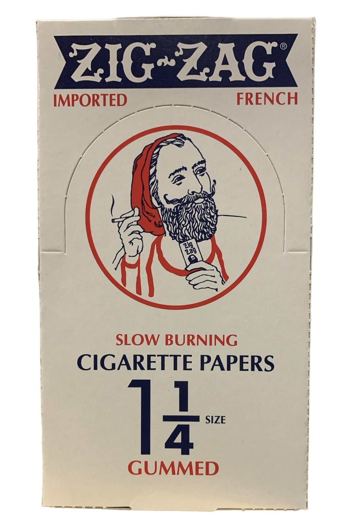 Zig Zag 1-1/4" Orange Rolling Paper - 24 Ct