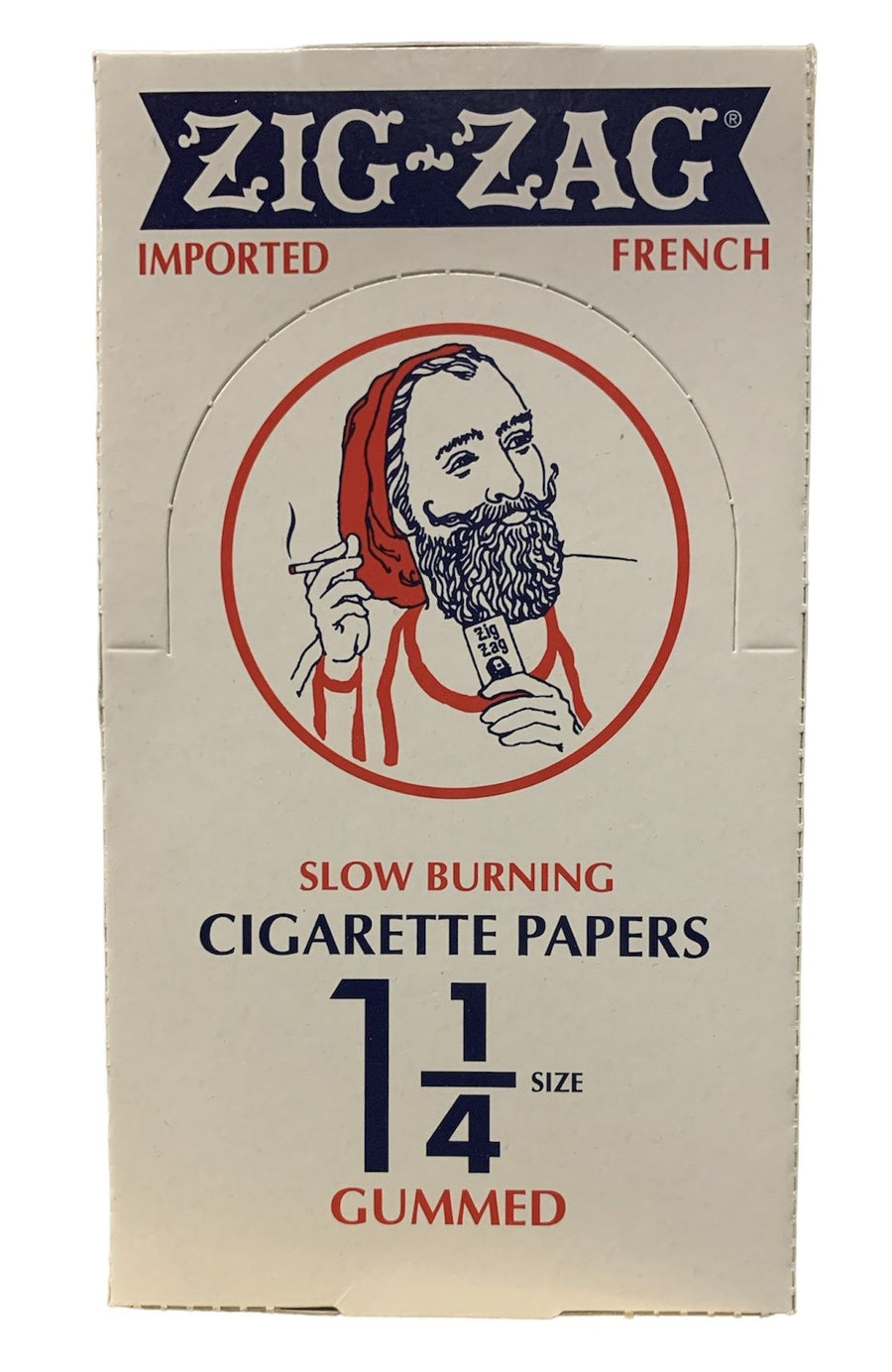 Zig Zag 1-1/4" Orange Rolling Paper - 24 Ct