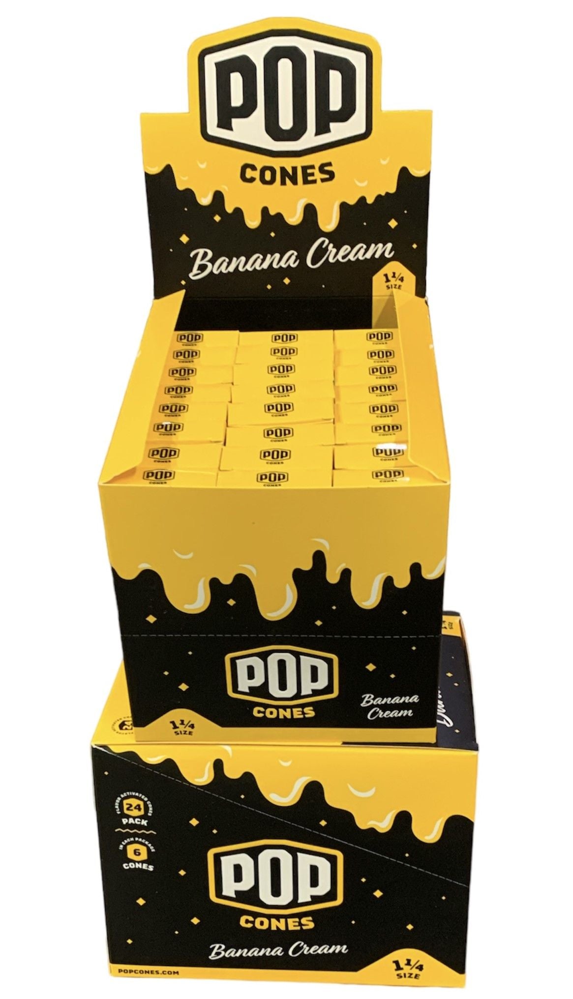 POP King Size Flavored Cone - 24 Ct