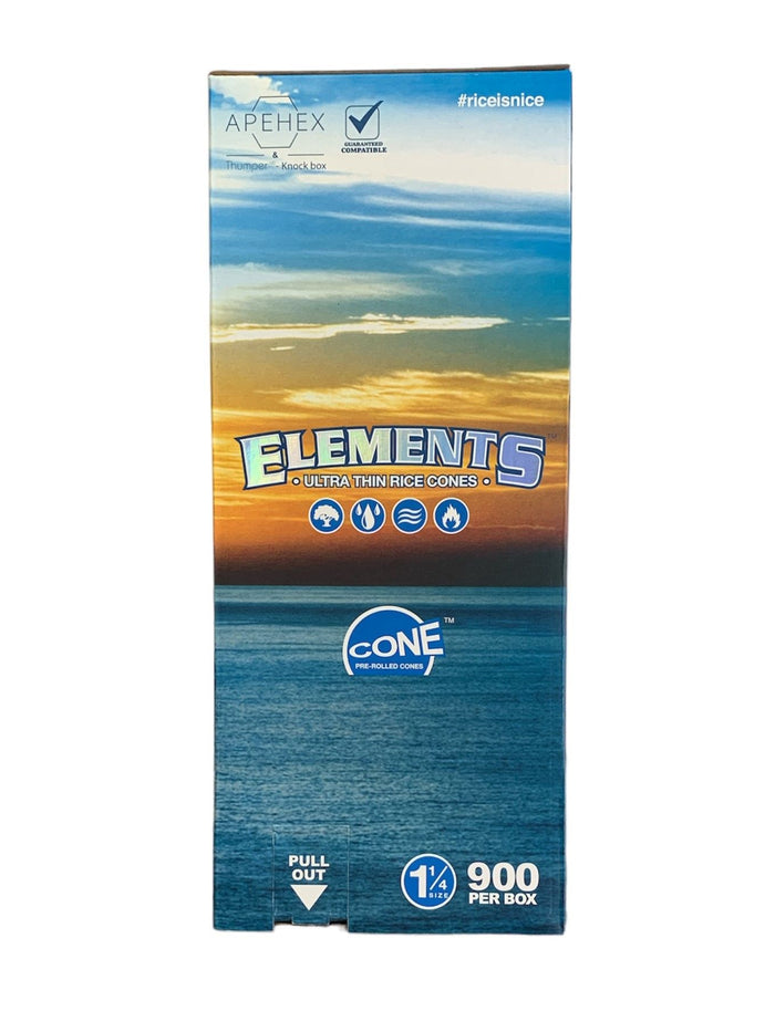 Elements 1-1/4" Cone - Rice - 900 Ct