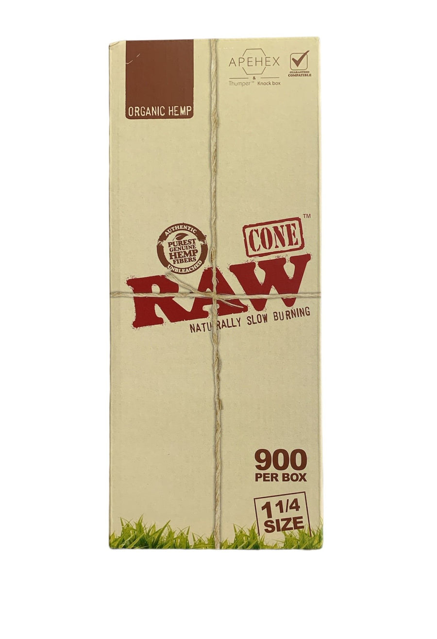 Raw 1-1/4" Cone - Organic - 900 Ct