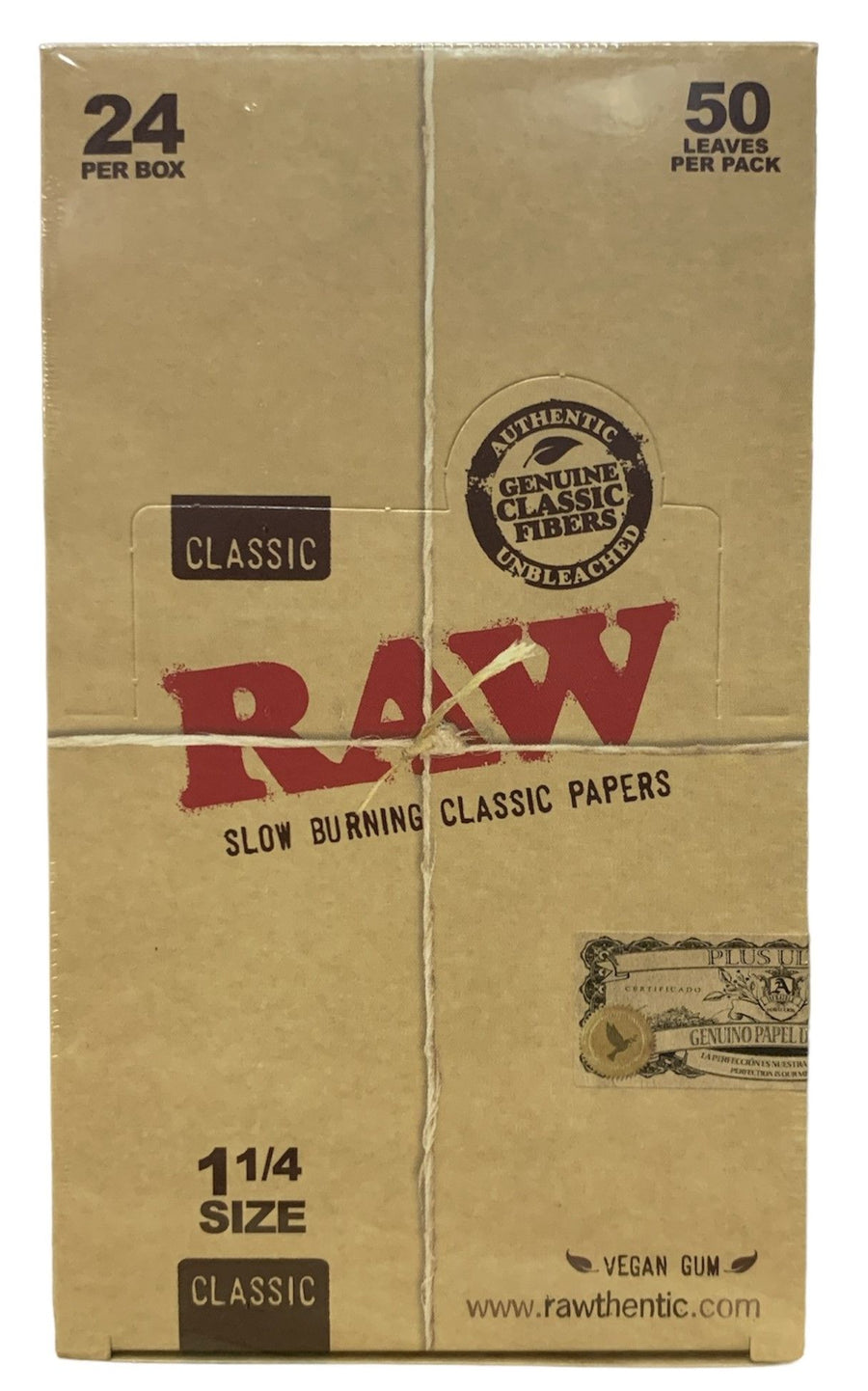 Raw 1-1/4" Classic Rolling Paper
