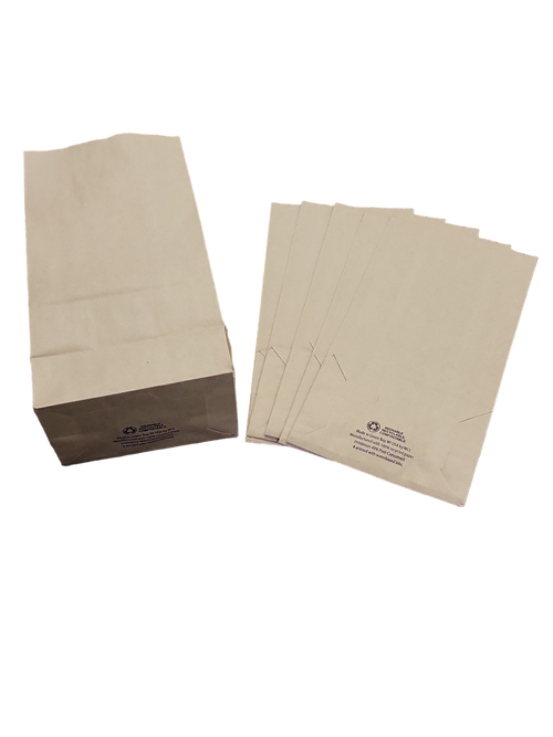 4# 100 % Recycled Paper Exit Bag - 500 Ct